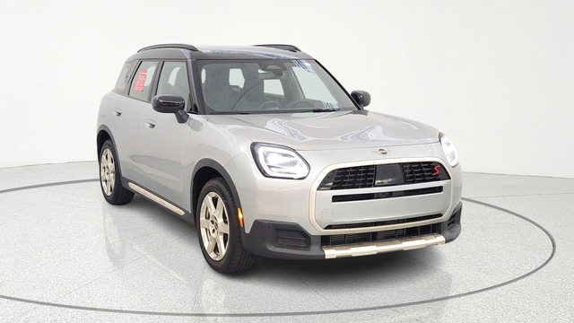 Silver 2025 MINI Countryman Cooper S ALL4 SUV / Crossover All-Wheel Drive 7-Speed Automatic