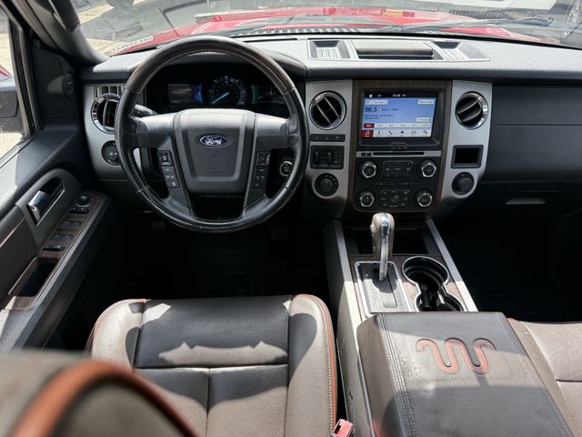 2016 Ford Expedition EL King Ranch Red at Tom Peacock Cadillac