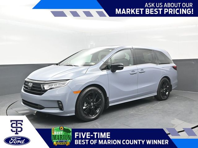 Gray Pearl 2024 Honda Odyssey Minivan Front-Wheel Drive Automatic