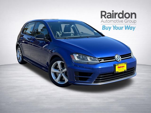 Lapiz Blue Metallic 2016 Volkswagen Golf R 4-Door with DCC and Navigation Hatchback All-Wheel Drive 6-Speed Manual