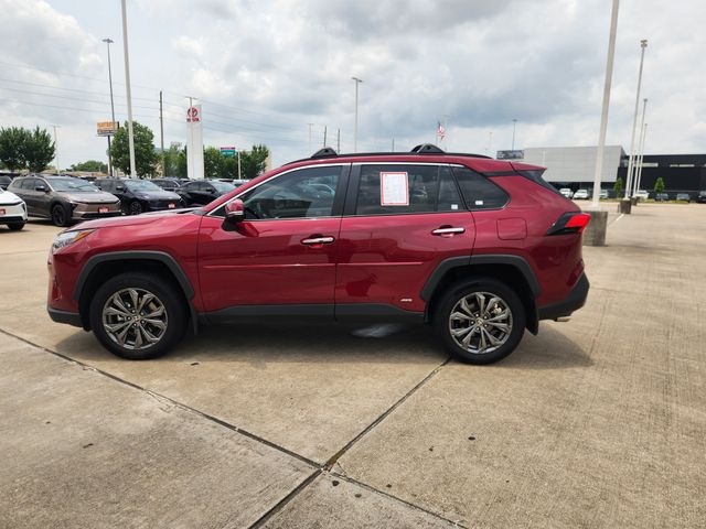 2024 Toyota RAV4 Hybrid Limited Red at Community Toyota