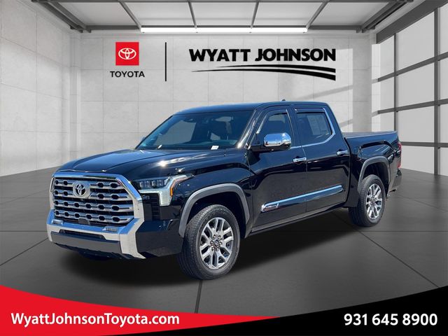 Midnight Black Metallic 2025 Toyota Tundra Pickup Truck Four-Wheel Drive Automatic