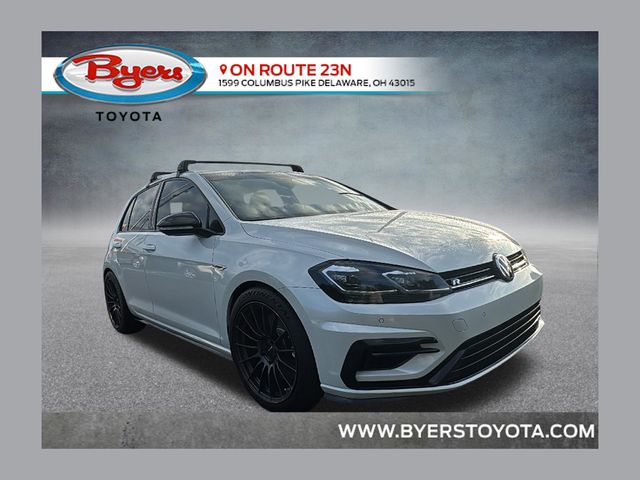 Oryx White Pearl 2019 Volkswagen Golf R AWD Hatchback All-Wheel Drive 7-Speed Dual Clutch