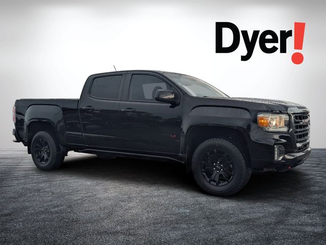 Onyx Black 2022 GMC Canyon Pickup Truck Four-Wheel Drive 8-Speed Automatic