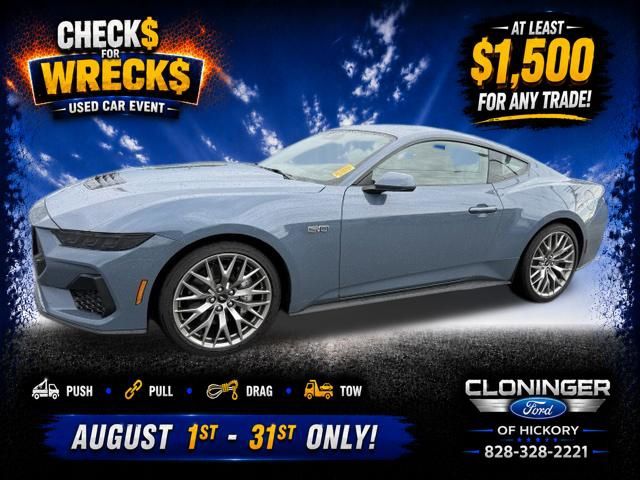 Vapor Blue Metallic 2026 Ford Mustang Coupe Rear-Wheel Drive Automatic