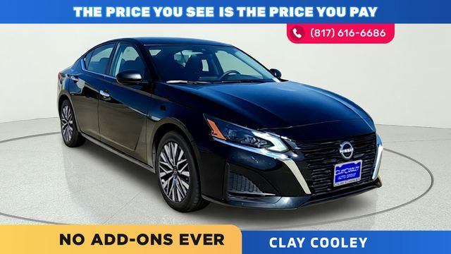 Super Black Clearcoat 2024 Nissan Altima Sedan Front-Wheel Drive Continuously Variable Transmission