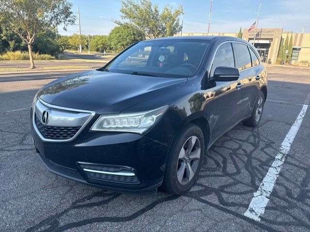 Black 2015 Acura MDX SUV / Crossover All-Wheel Drive 6-Speed Automatic