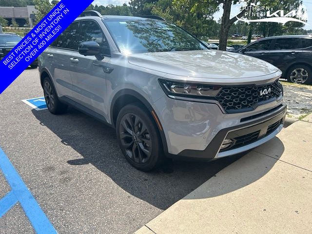 Wolf Gray 2022 Kia Sorento SUV / Crossover All-Wheel Drive 8-Speed Dual Clutch