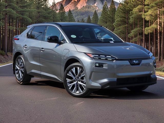 Smoked Carbon 2026 Subaru Solterra SUV / Crossover All-Wheel Drive 1-Speed Automatic