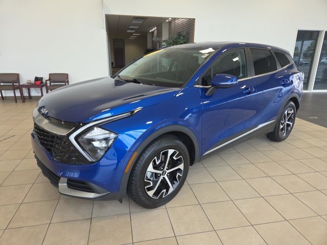 Sapphire Blue 2023 Kia Sportage SUV / Crossover Front-Wheel Drive 8-Speed Automatic