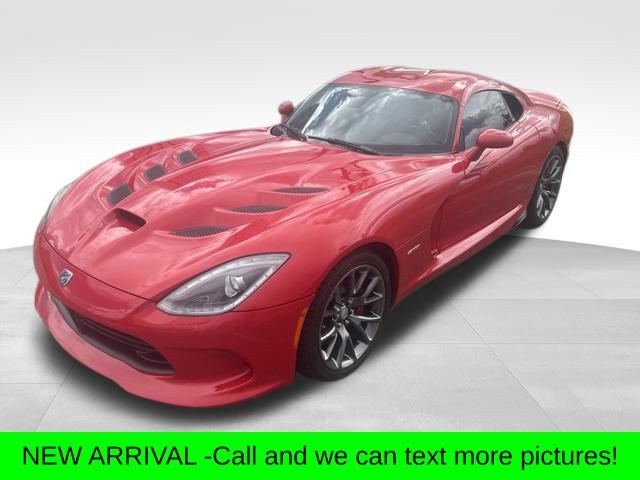 Adrenaline Red 2014 Dodge Viper SRT GTS Coupe Rear-Wheel Drive 6-Speed Manual