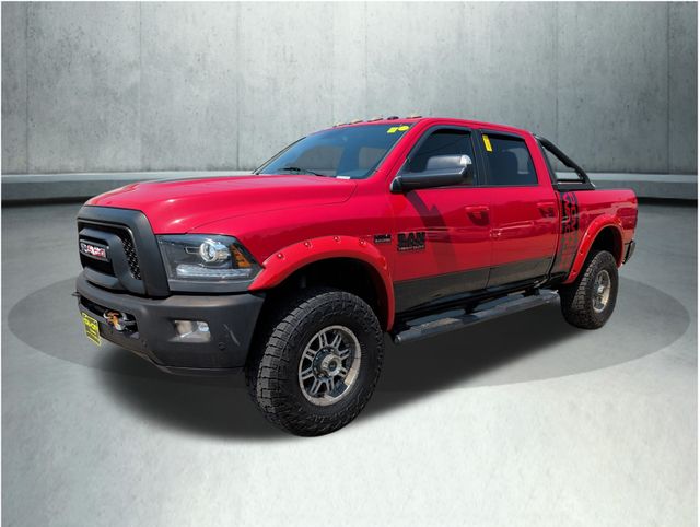 Flame Red Clearcoat 2017 RAM 2500 Pickup Truck Four-Wheel Drive 6-Speed Automatic