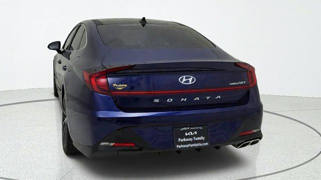 2020 Hyundai Sonata Limited Blue at Cook Ford