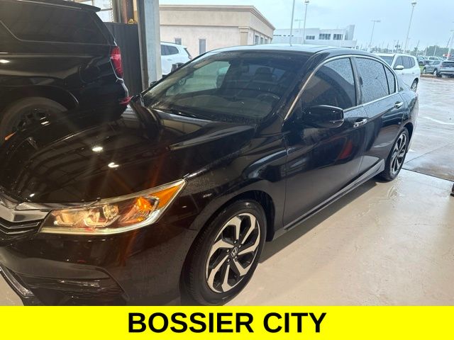 Black 2016 Honda Accord Sedan Front-Wheel Drive Continuously Variable Transmission