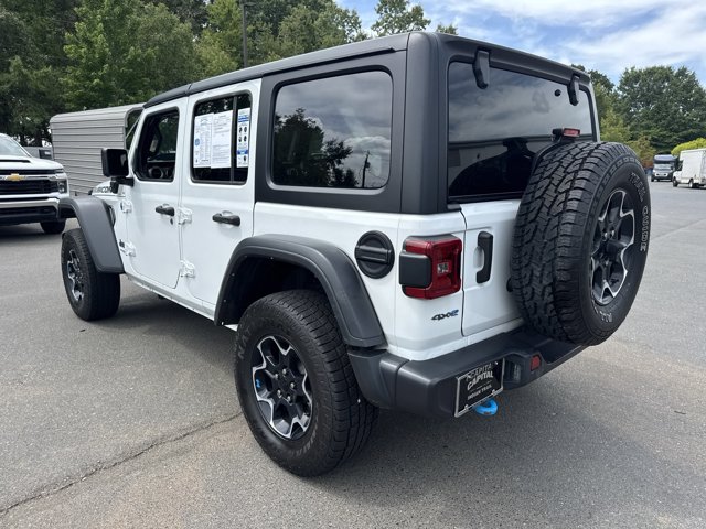 Used 2022 White Jeep Unlimited Rubicon 4xe image 11