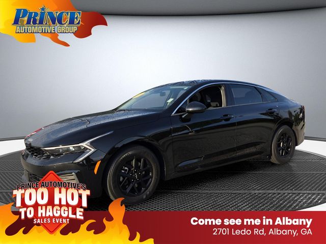 Aurora Black Pearl 2025 Kia K5 Sedan Front-Wheel Drive 8-Speed Automatic