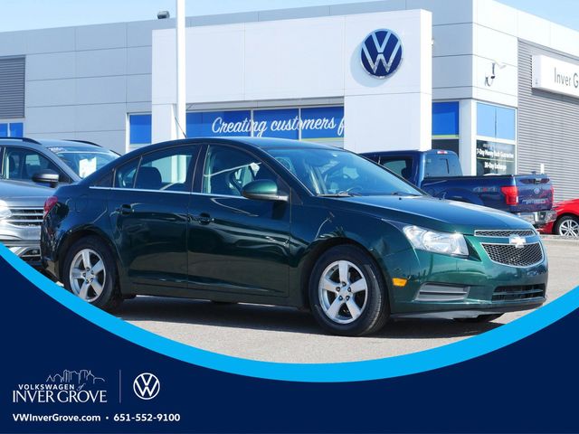 Rainforest Green Metallic 2014 Chevrolet Cruze 1LT Sedan FWD Sedan Front-Wheel Drive 6-Speed Automatic Overdrive