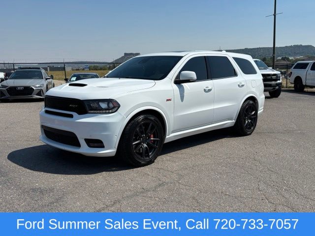 White Knuckle Clearcoat 2018 Dodge Durango SUV / Crossover All-Wheel Drive 8-Speed Automatic