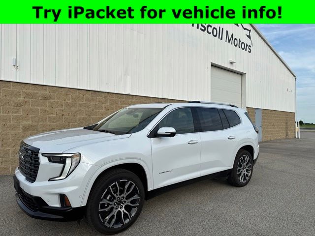Glacier White 2026 GMC Acadia SUV / Crossover Four-Wheel Drive 8-Speed Automatic