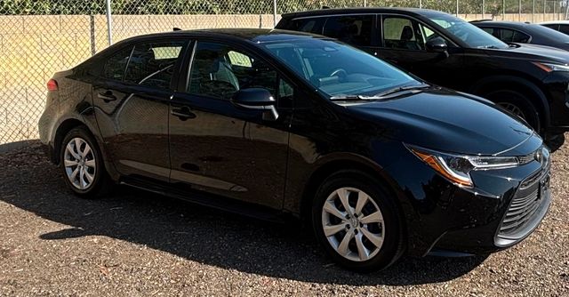 Midnight Black Metallic 2026 Toyota Corolla Sedan Front-Wheel Drive Continuously Variable Transmission