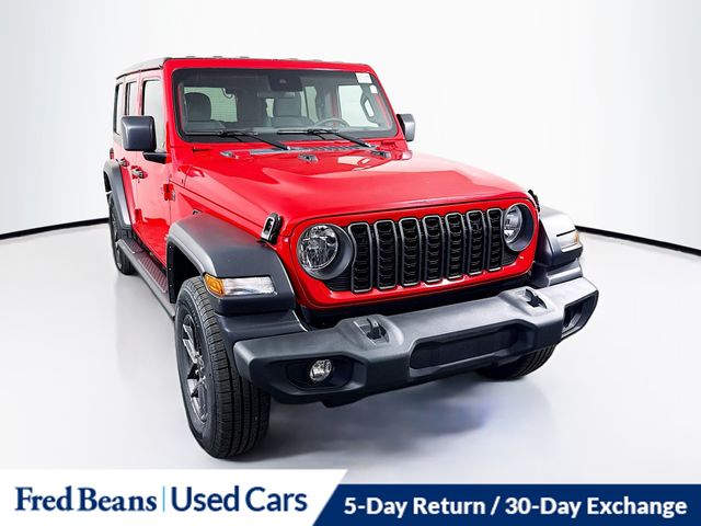 2024 Jeep Wrangler Sport S 4-Door 4WD