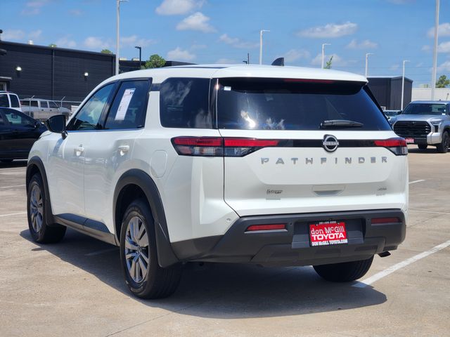 2025 Nissan Pathfinder S White at Bayway Cadillac of The Woodlands