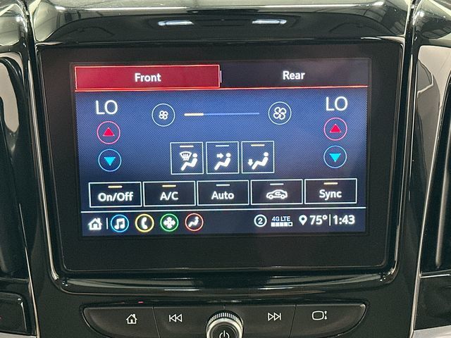 2021 Chevrolet Traverse LT Red at Klick Lewis Buick Chevrolet