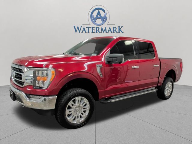 Red Metallic 2021 Ford F-150 Pickup Truck Four-Wheel Drive Automatic