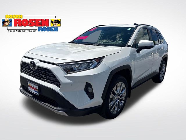 White (Blizzard Pearl) 2021 Toyota RAV4 SUV / Crossover All-Wheel Drive 8-Speed Automatic