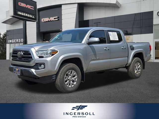 Silver Sky Metallic 2019 Toyota Tacoma Pickup Truck Four-Wheel Drive 6-Speed Automatic