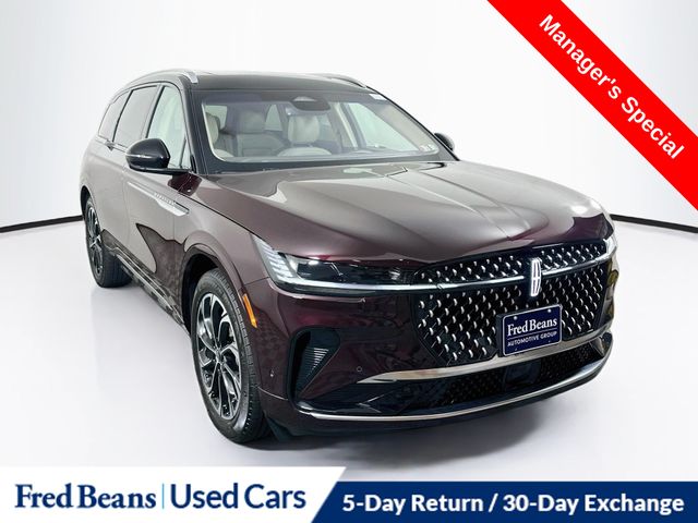 Diamond Red Metallic Clearcoat 2024 Lincoln Nautilus SUV / Crossover All-Wheel Drive 8-Speed Automatic