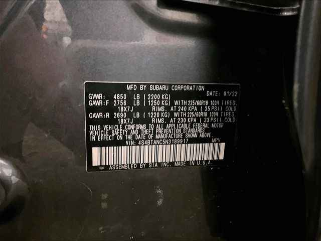 2022 Subaru Outback Limited Gray at Auto Express Mitsubishi