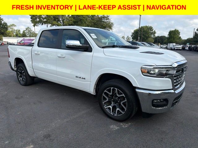 Bright White Clearcoat 2026 RAM 1500 Pickup Truck Four-Wheel Drive 8-Speed Automatic