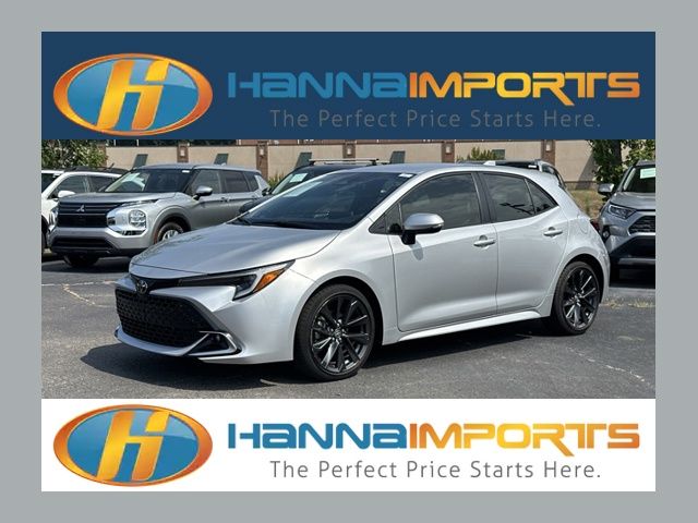 Classic Silver Metallic 2024 Toyota Corolla Hatchback Hatchback Front-Wheel Drive Continuously Variable Transmission