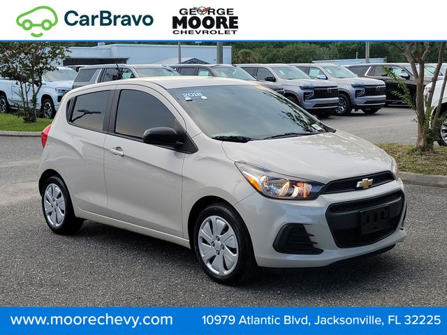 Toasted Marshmallow 2018 Chevrolet Spark Hatchback Front-Wheel Drive Continuously Variable Transmission