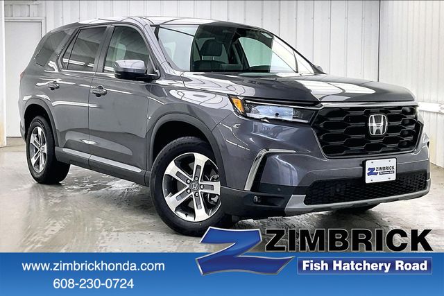 Gray (Modern Steel Metallic) 2025 Honda Pilot SUV / Crossover All-Wheel Drive Automatic