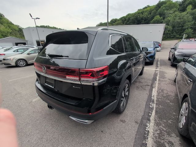 2024 Volkswagen Atlas 2.0T SEL Black at Subaru and VW of Moon Township