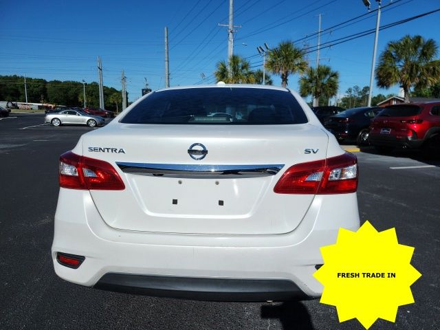 2017 Nissan Sentra SV White at Coastal Chevrolet Cadillac
