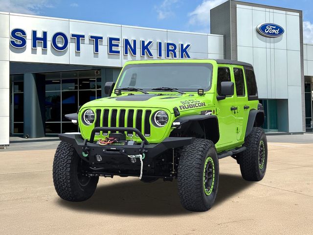 Used 2021 Green Jeep Unlimited Rubicon image 3