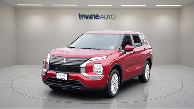 Red Diamond/Black Roof 2024 Mitsubishi Outlander ES S-AWC SUV / Crossover All-Wheel Drive Continuously Variable Transmission