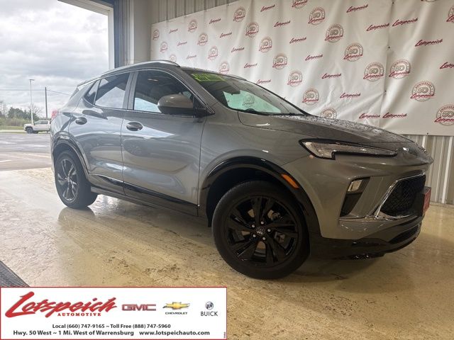 Moonstone Gray Metallic 2024 Buick Encore GX Sport Touring AWD SUV / Crossover All-Wheel Drive 9-Speed Automatic