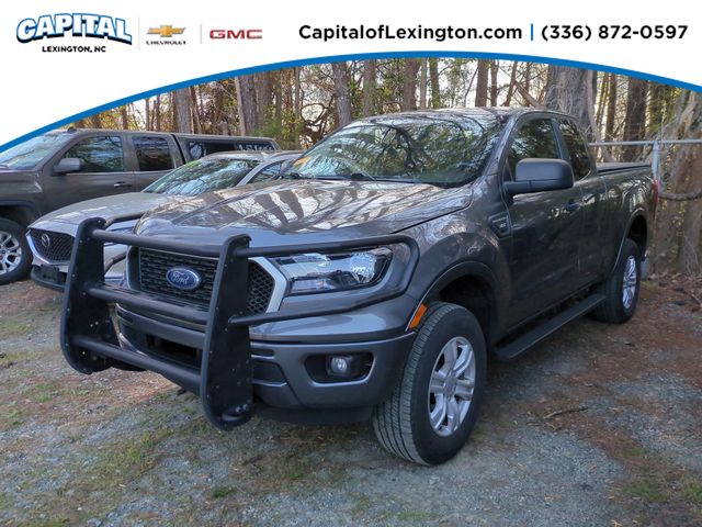 Carbonized Gray Metallic 2023 Ford Ranger XLT SuperCab 4WD Pickup Truck Four-Wheel Drive Automatic