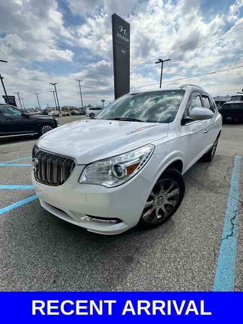 White Frost Tricoat 2016 Buick Enclave Premium AWD SUV / Crossover All-Wheel Drive 6-Speed Automatic Overdrive