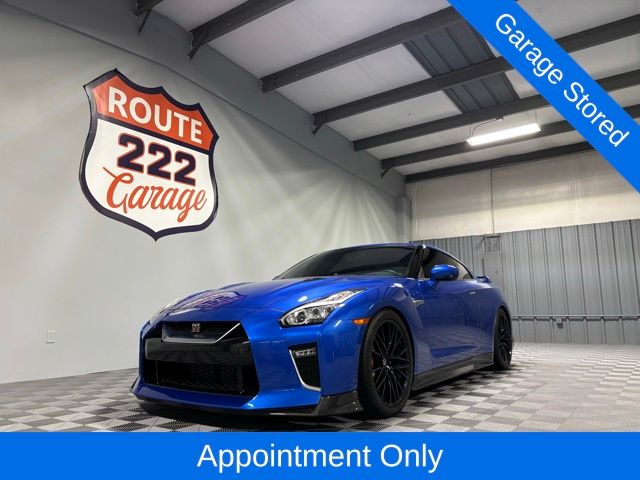Bayside Blue QuadCoat Metallic 2020 Nissan GT-R Premium AWD Coupe All-Wheel Drive 6-Speed Automatic