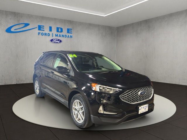 Black Metallic 2024 Ford Edge SUV / Crossover All-Wheel Drive 8-Speed Automatic