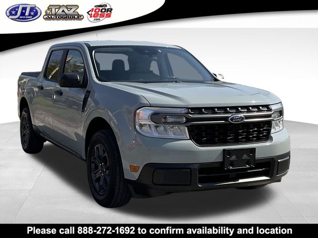 Cactus Gray 2022 Ford Maverick XLT SuperCrew AWD Pickup Truck All-Wheel Drive 8-Speed Automatic