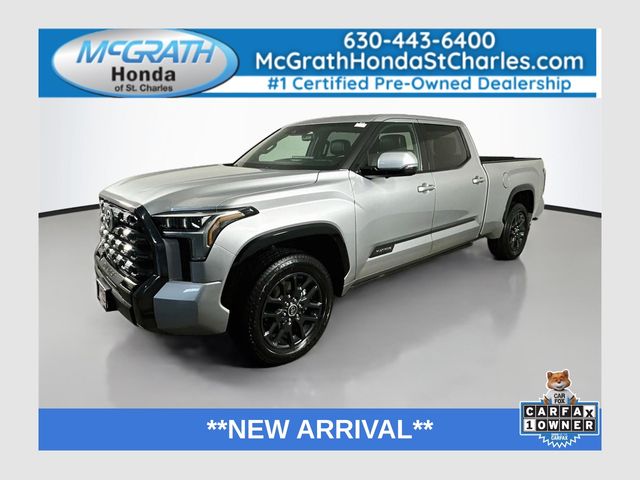 Celestial Silver Metallic 2023 Toyota Tundra Pickup Truck Four-Wheel Drive Automatic