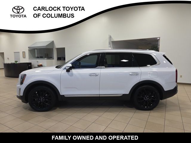 Glacial White Pearl 2022 Kia Telluride SX FWD SUV / Crossover Front-Wheel Drive 8-Speed Automatic