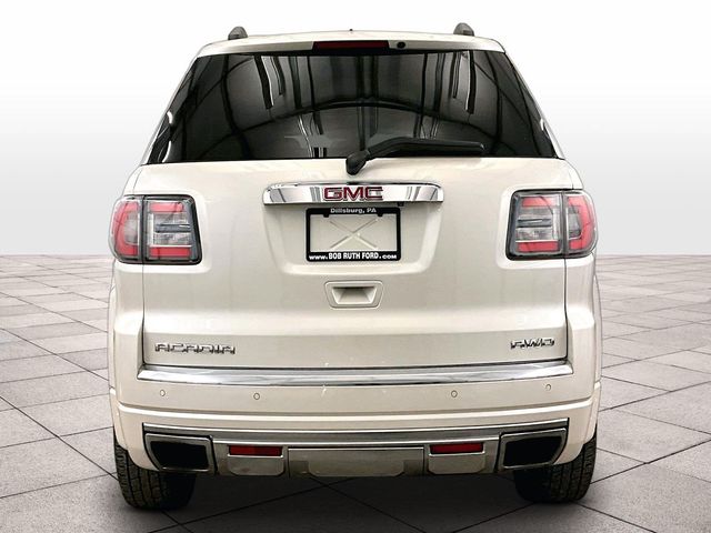 2014 GMC Acadia Denali White at Phil Fitts Ford
