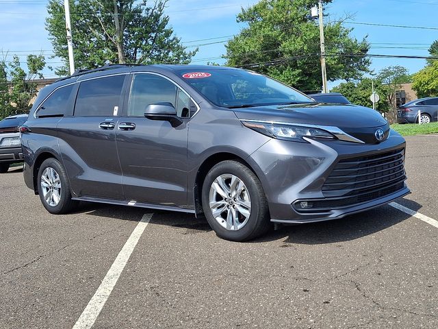 Magnetic Gray Metallic 2025 Toyota Sienna Minivan All-Wheel Drive Continuously Variable Transmission